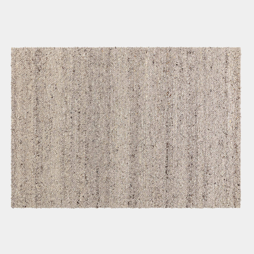 Adler - Wool Rug Silver