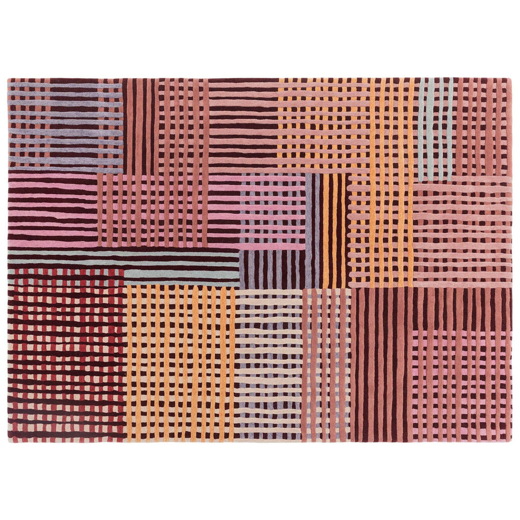Aspect Rug Red Multi 120 x 170cm