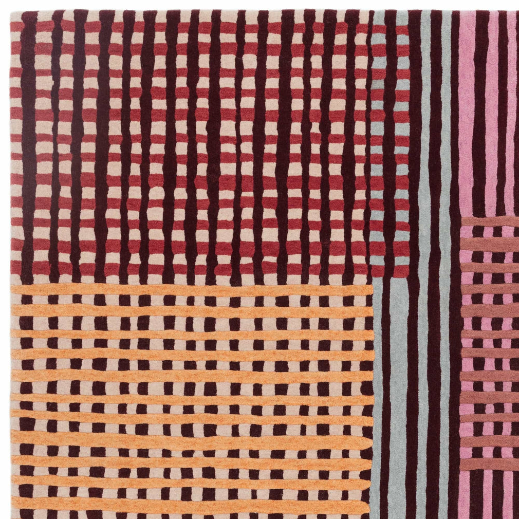 Aspect - Rug Red Multi 120 x 170cm