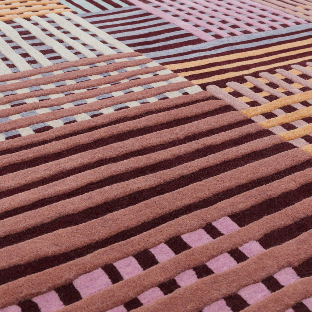 Aspect - Rug Red Multi 120 x 170cm