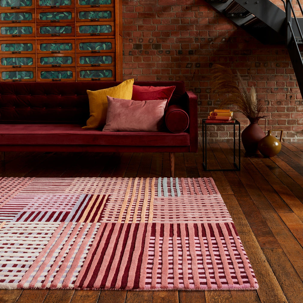 Aspect - Rug Red Multi 120 x 170cm