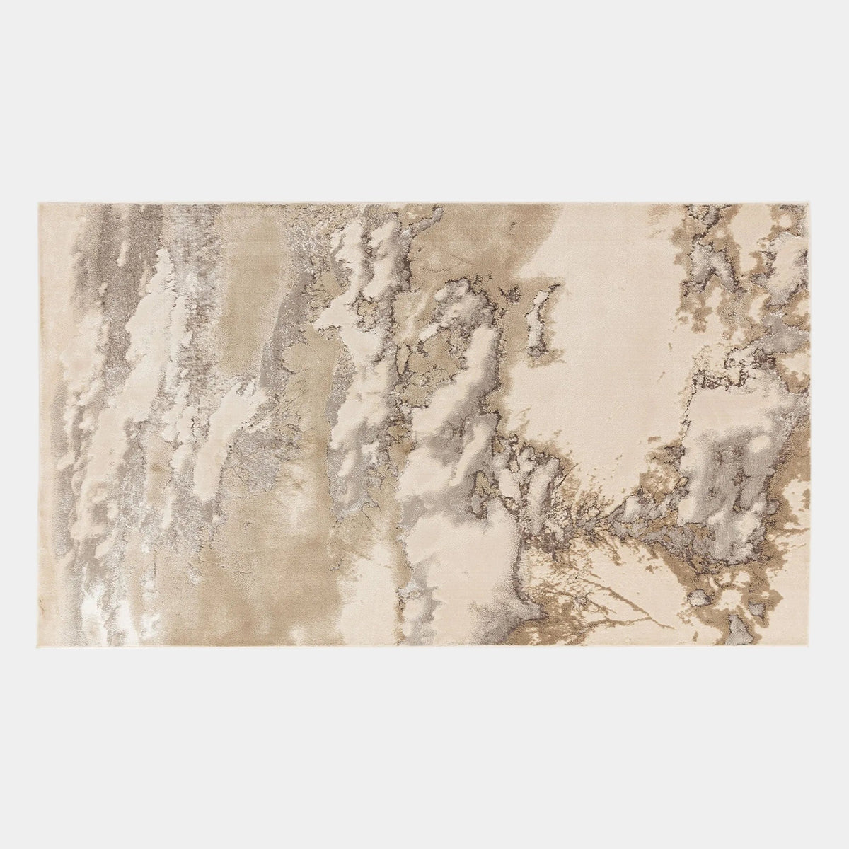 Aurora - Patterned Rug Cloud - AU02