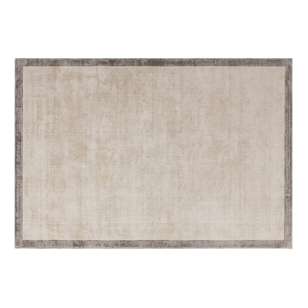 Blade Border - Rug 07 Putty/Silver