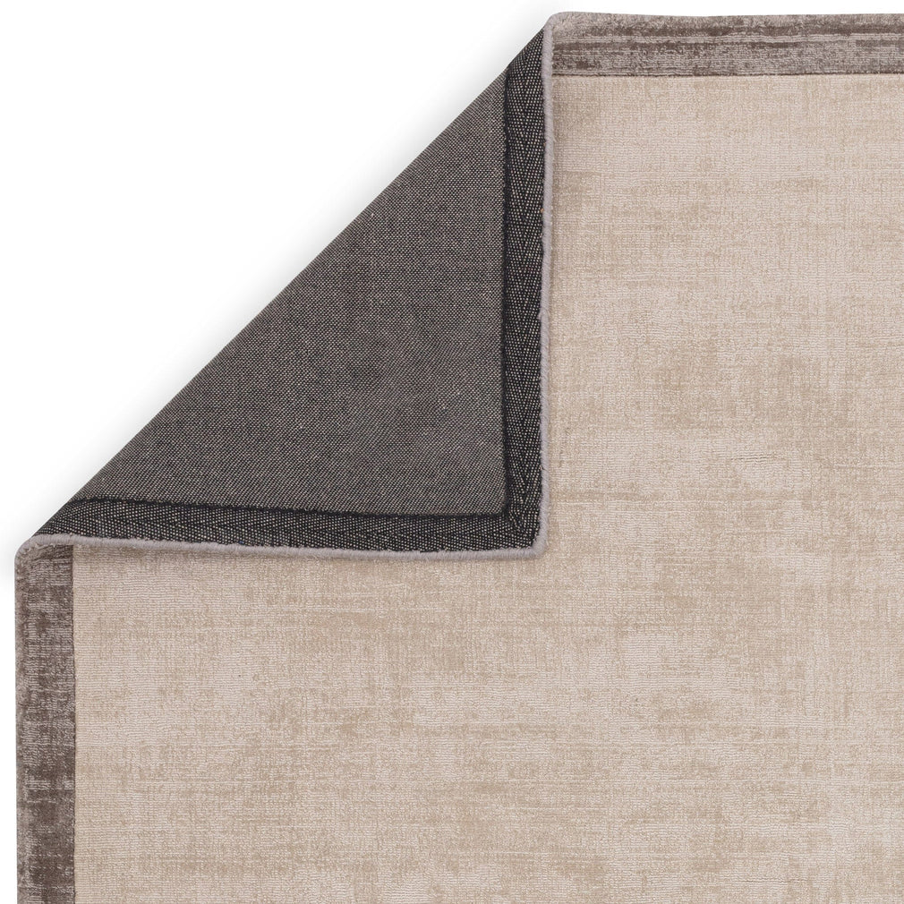 Blade Border - Rug 07 Putty/Silver