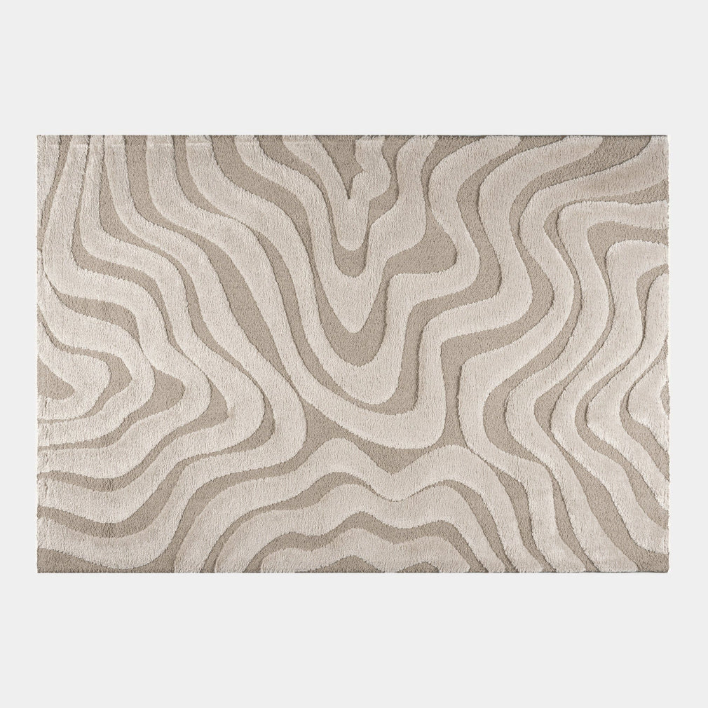 Cleo - Swirl Rug Taupe
