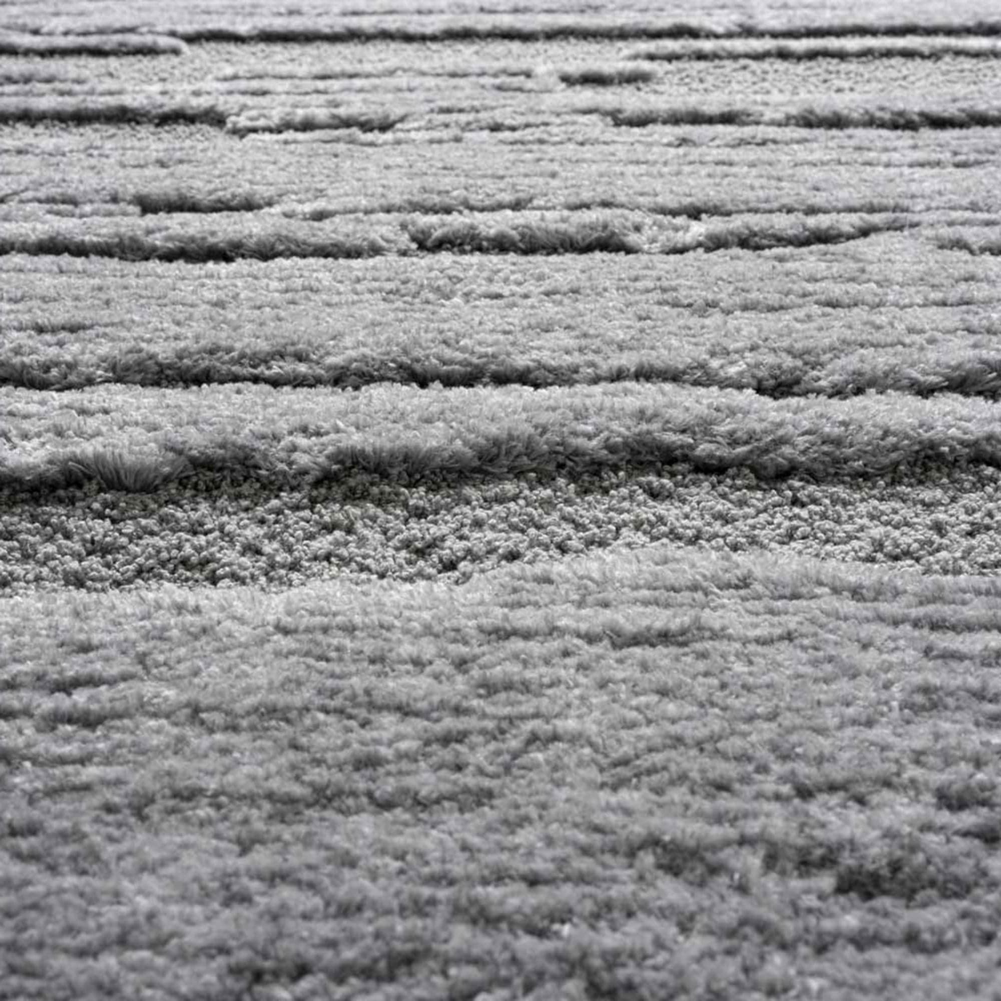Cleo - Striped Rug Grey 240cm x 340cm