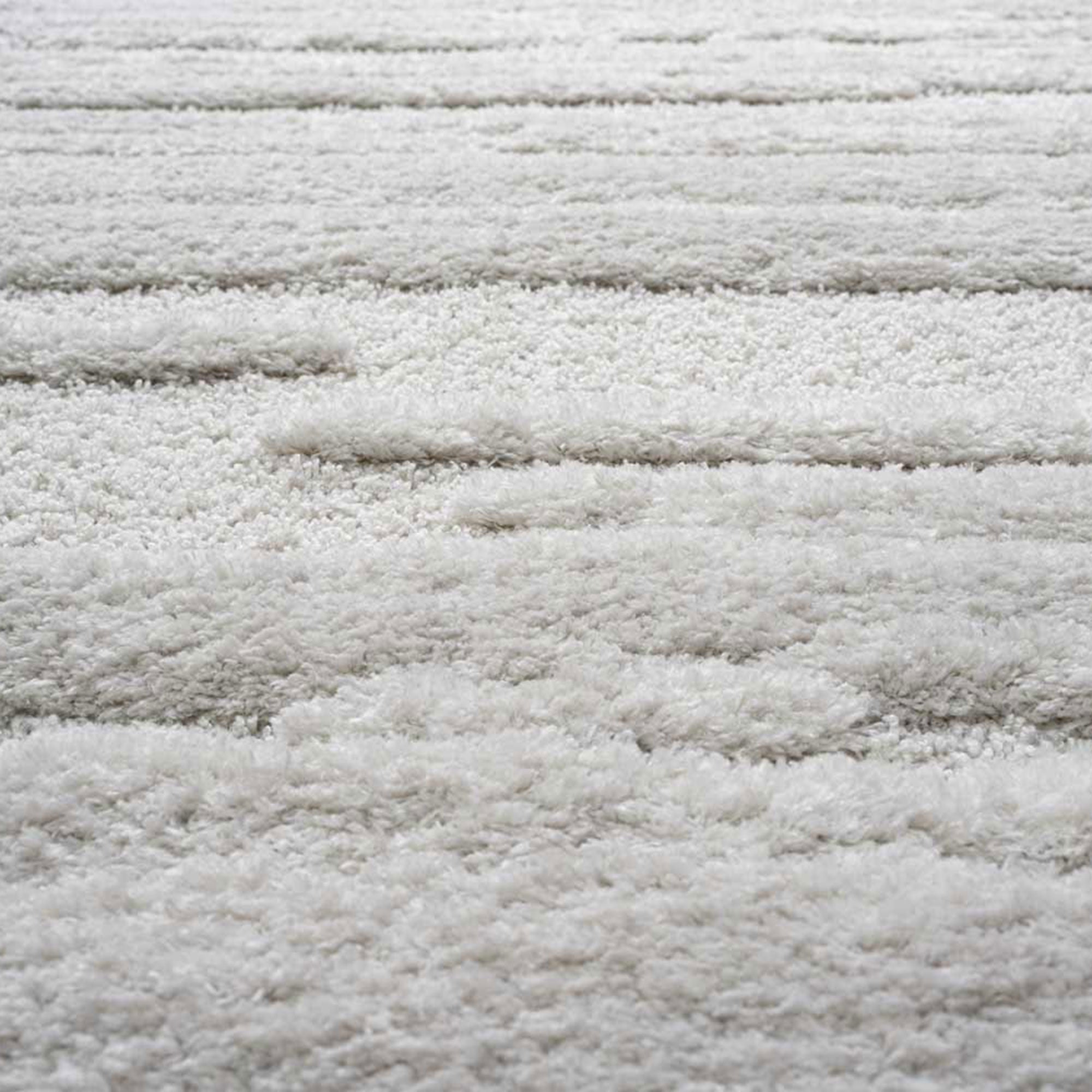 Cleo - Striped Rug Ivory 160cm x 230cm