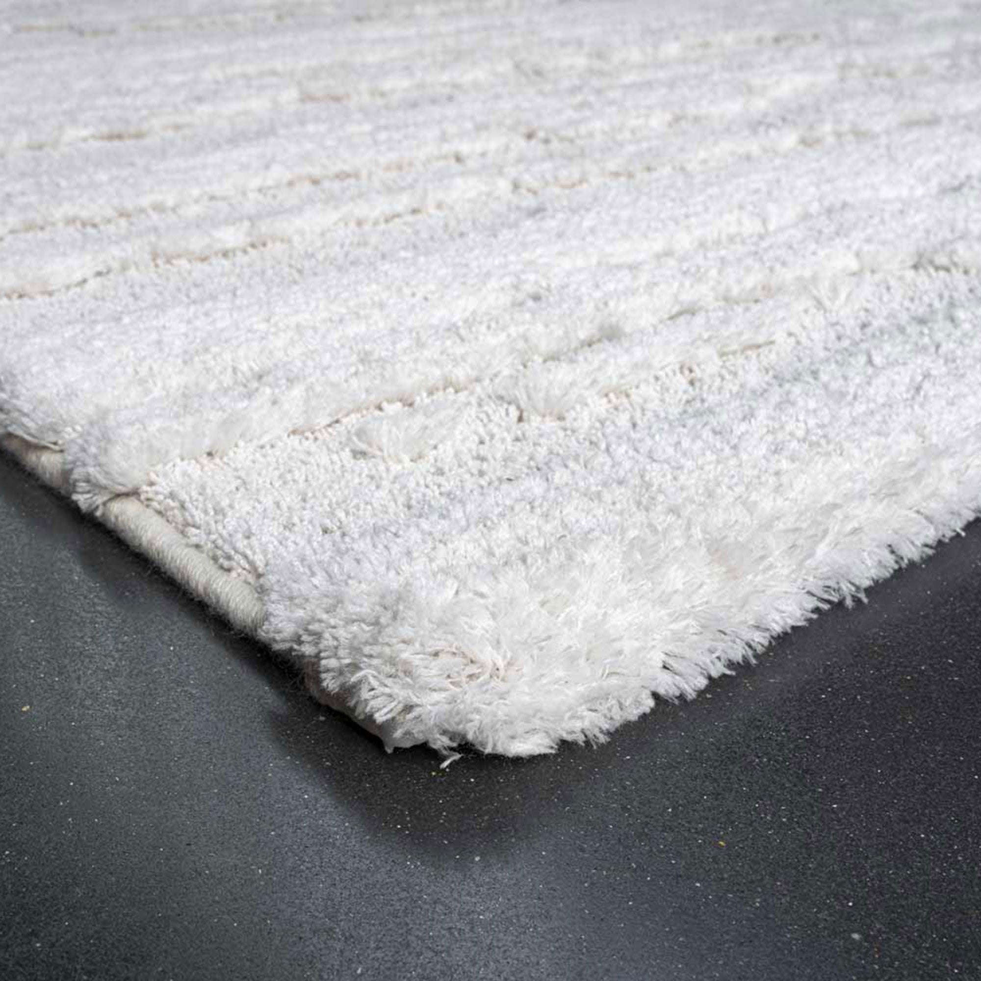 Cleo - Striped Rug Ivory 160cm x 230cm