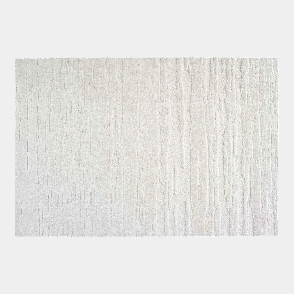 Cleo - Striped Rug Ivory