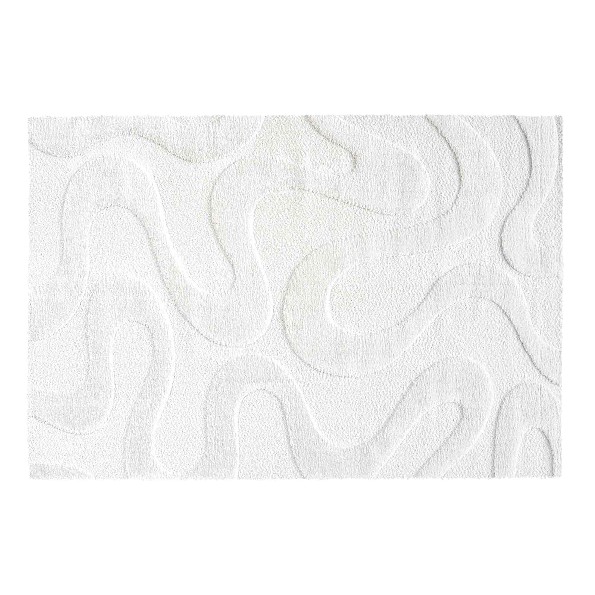 Cleo - Swirl Rug Ivory 240cm x 340cm