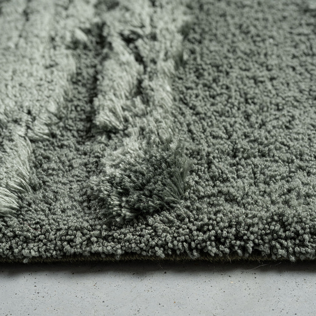 Cleo Rug 013-0025-4373 Green 80cm x 150cm