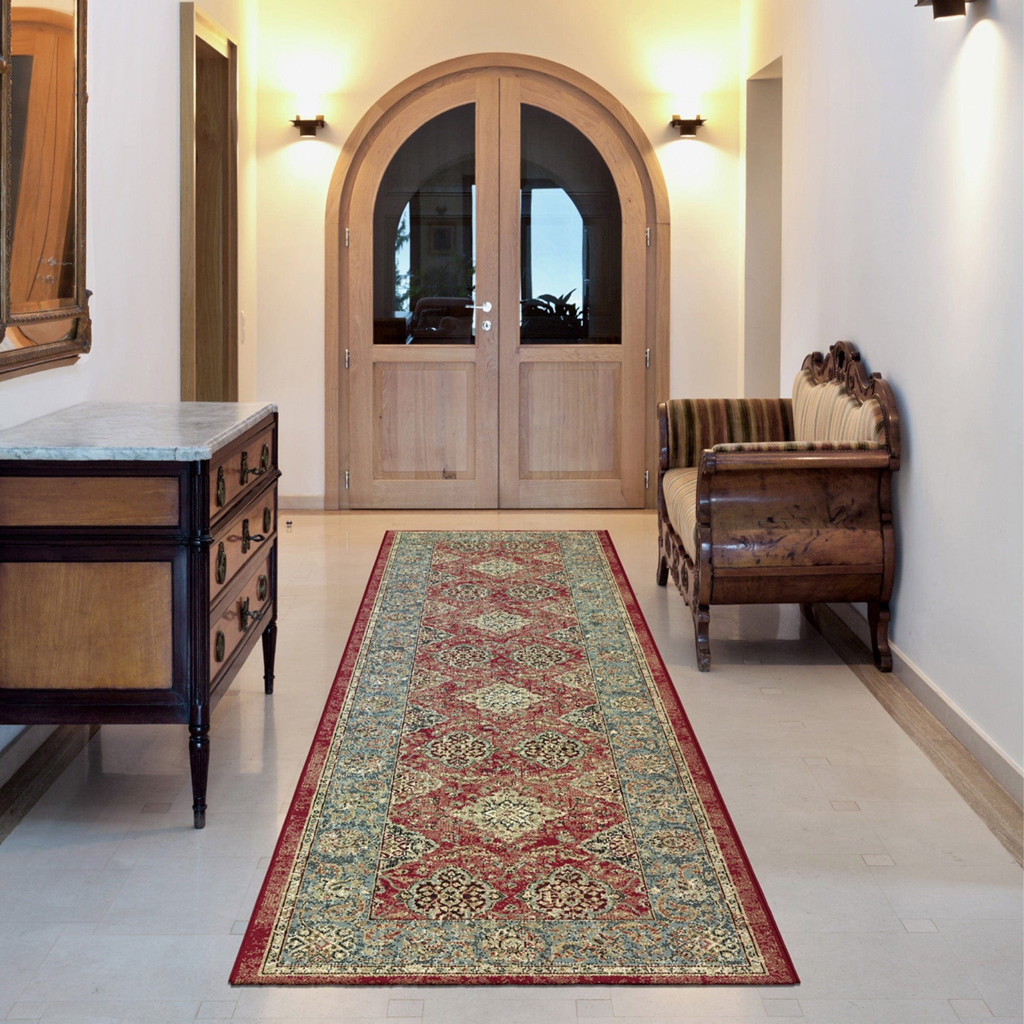 Da Vinci Rug 057-0163-1454 67cm x 330cm Runner