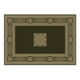 Da Vinci Rug Black/Cream 057-0801-3233 80cm x 150cm