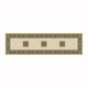 Da Vinci Runner Cream/Black 057-0801-6223 67cm x 230cm