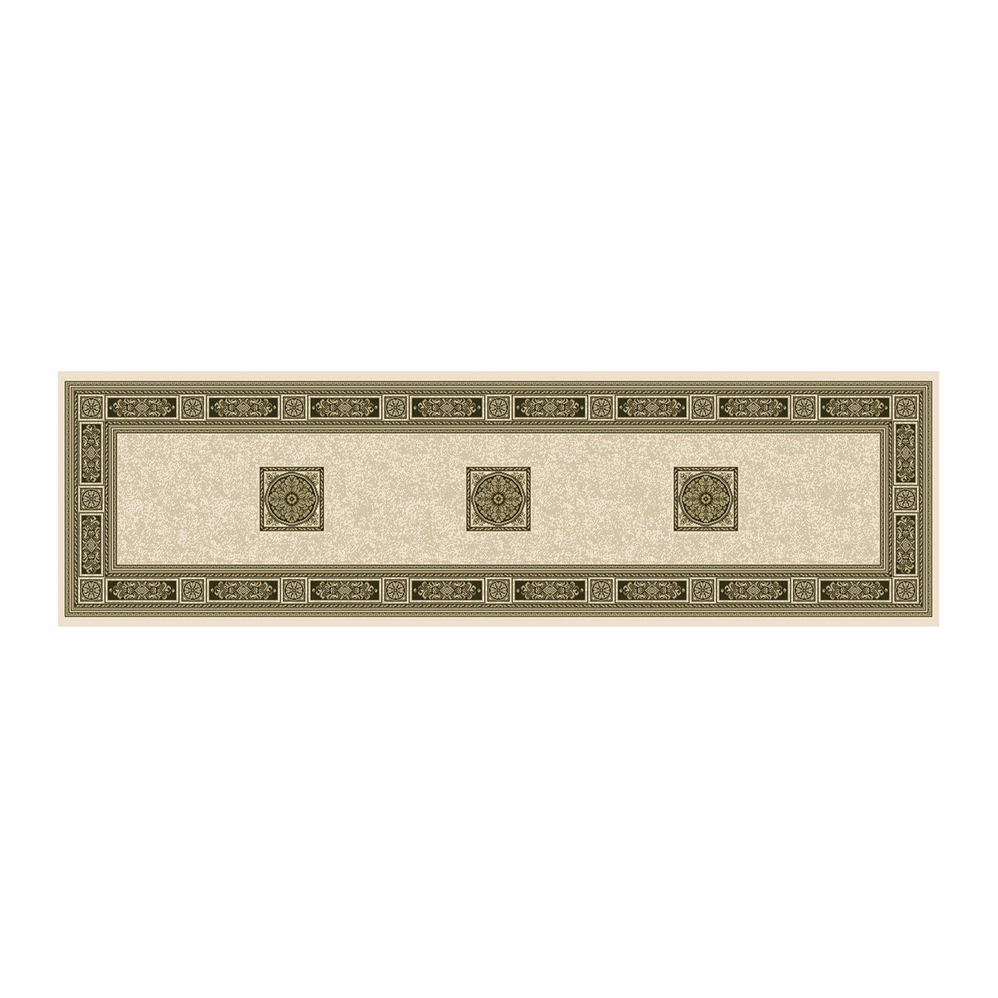 Da Vinci Runner Cream/Black 057-0801-6223 67cm x 330cm