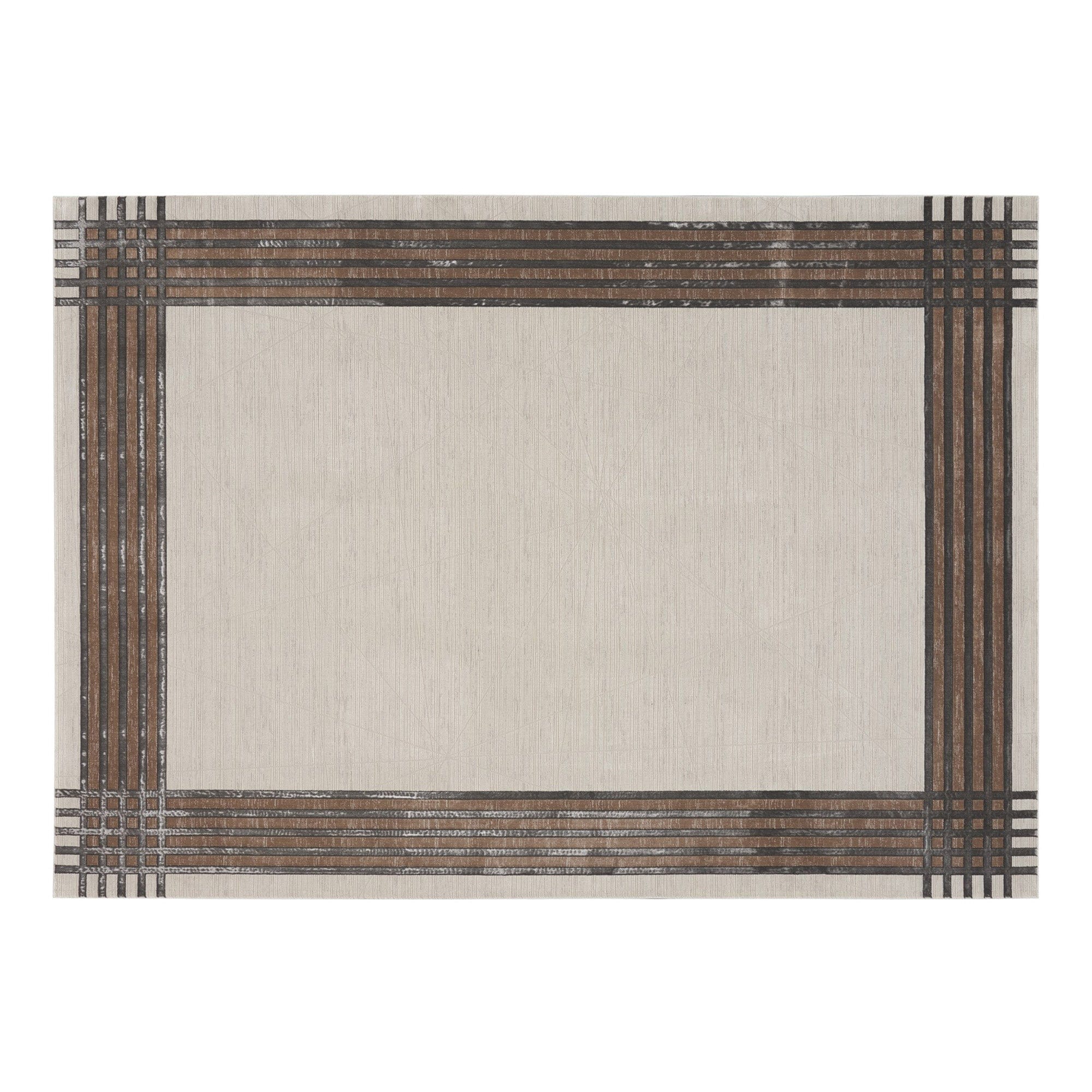 Desire Rug DSR01 Ivory Silver 119cm x 180cm