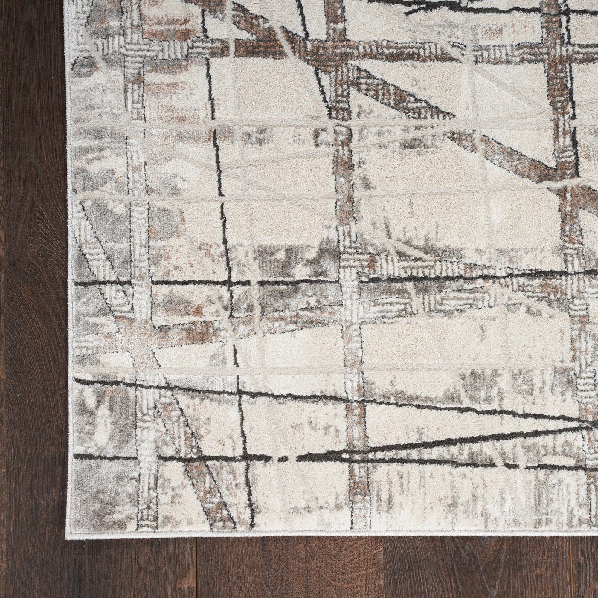 Desire Rug DSR03 Grey Silver 239cm x 300cm