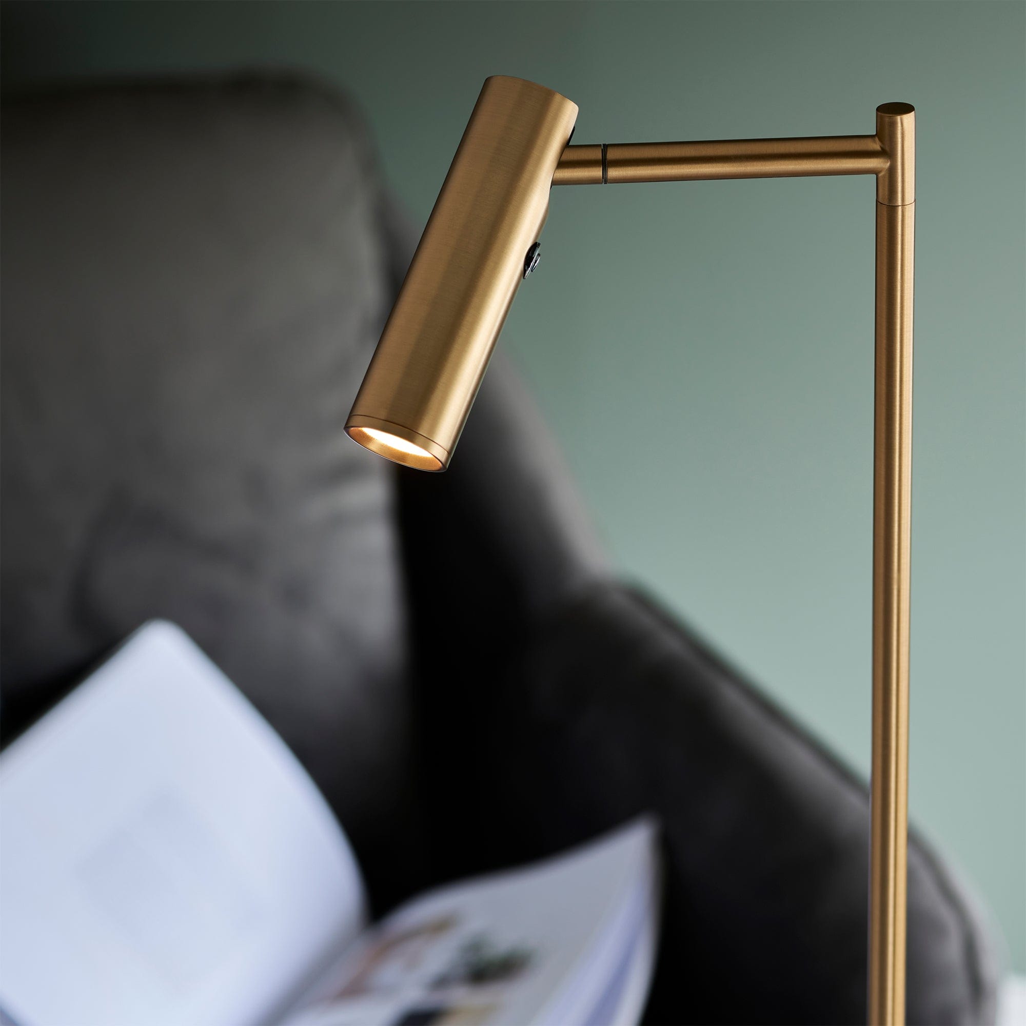 Didi Reader Floor Lamp Gold