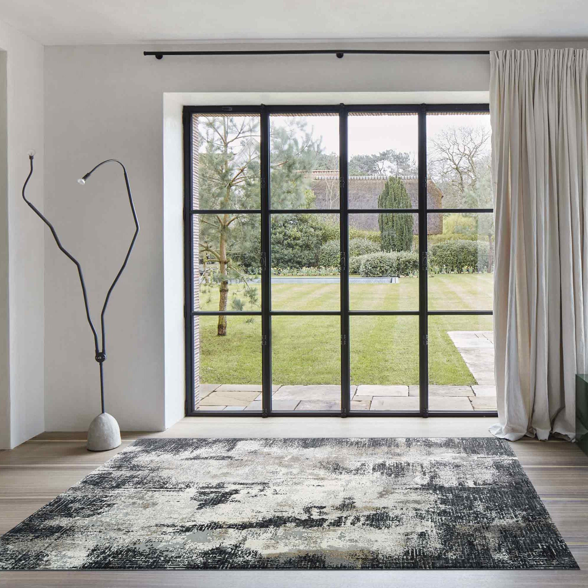Canyon Grey - Patterned Rug