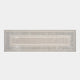 Glitz - Patterned Runner Rug Grey Gold