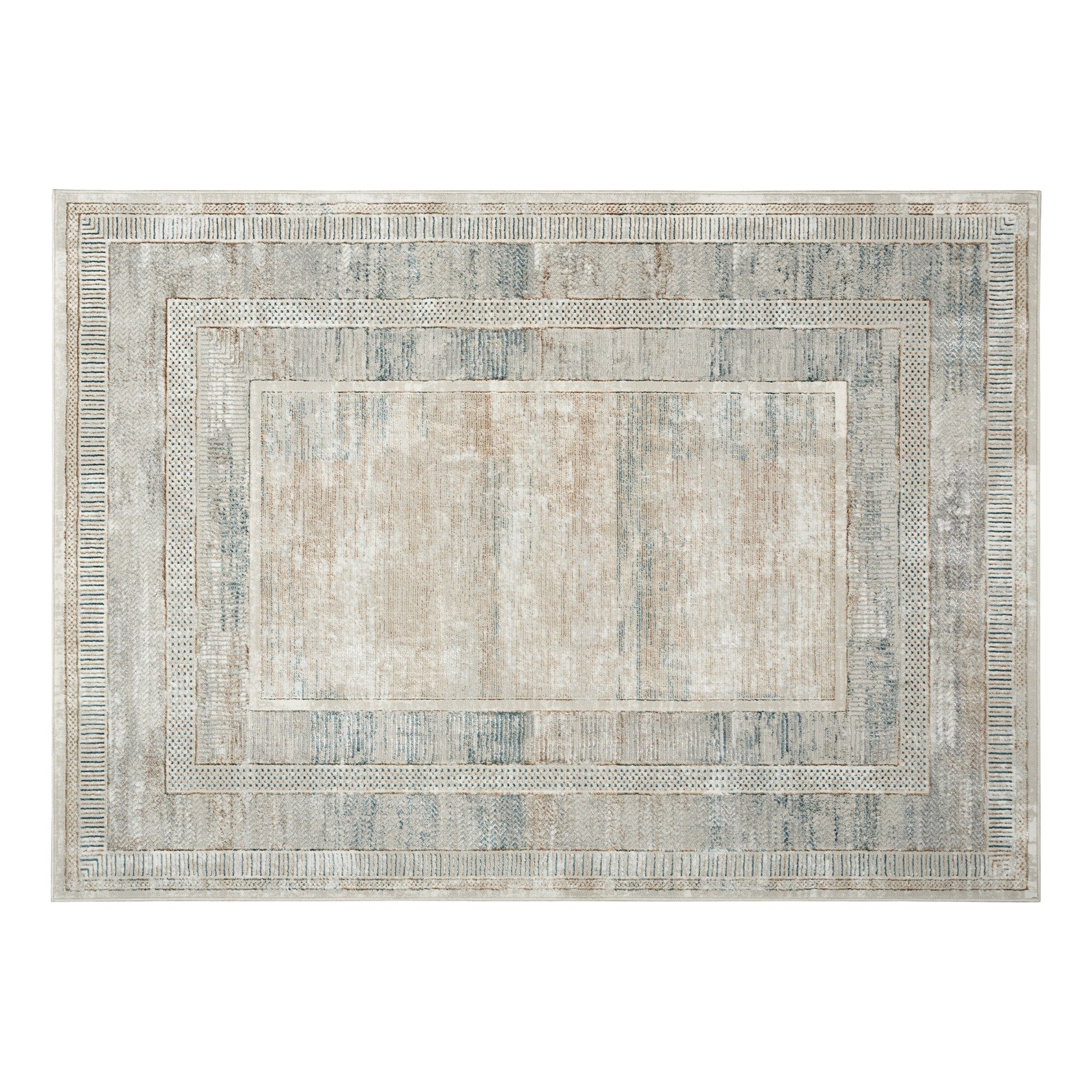Glitz Rug GLZ07 Ivory Multicolour 160cm x 221cm