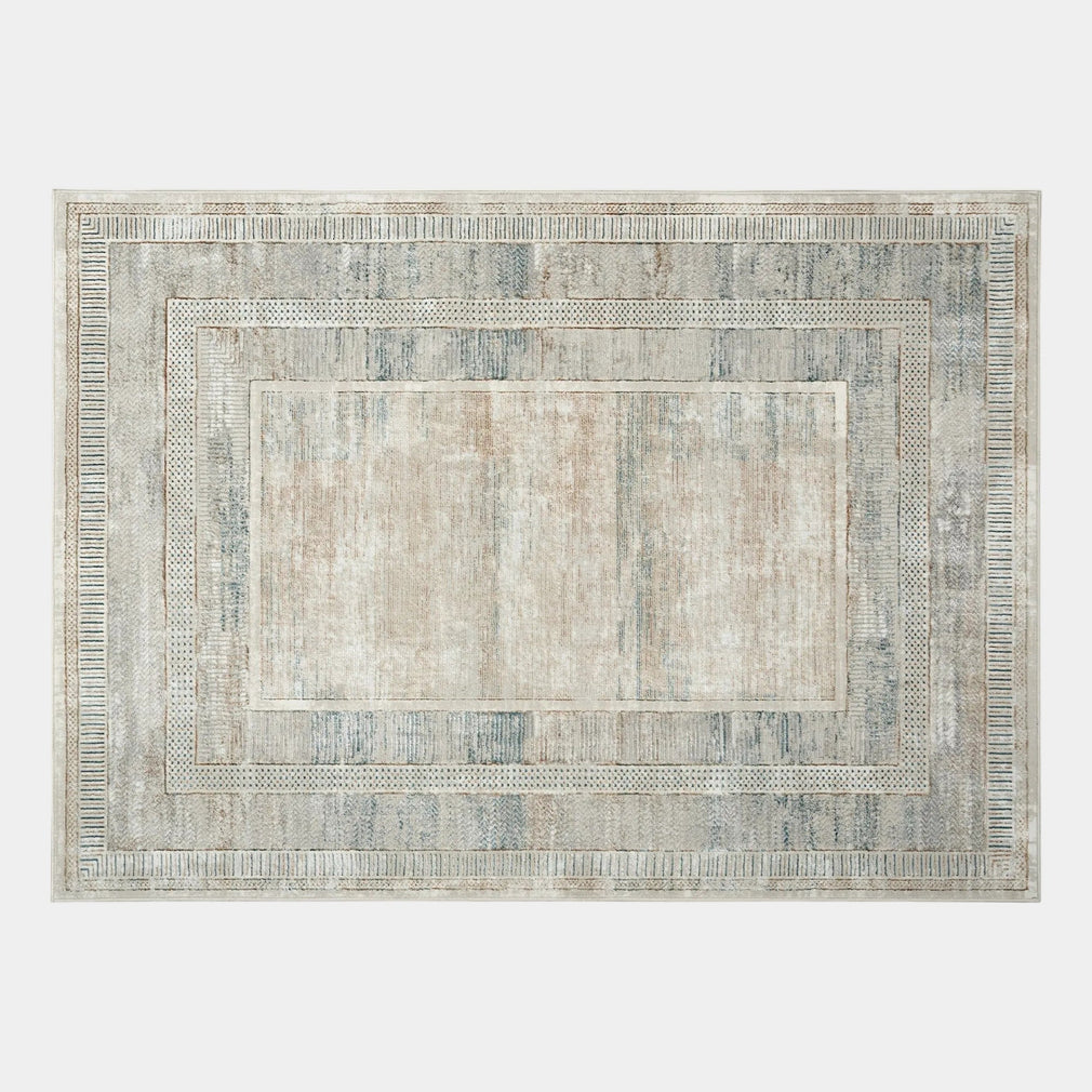 Glitz Natural - Patterned Rug Ivory Multicolour
