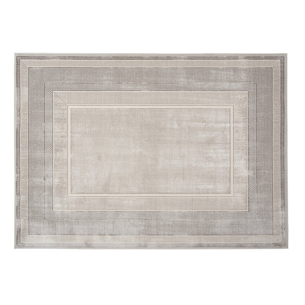 Glitz Rug GLZ07 Silver 119cm x 180cm