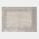 Glitz Natural - Patterned Rug Silver