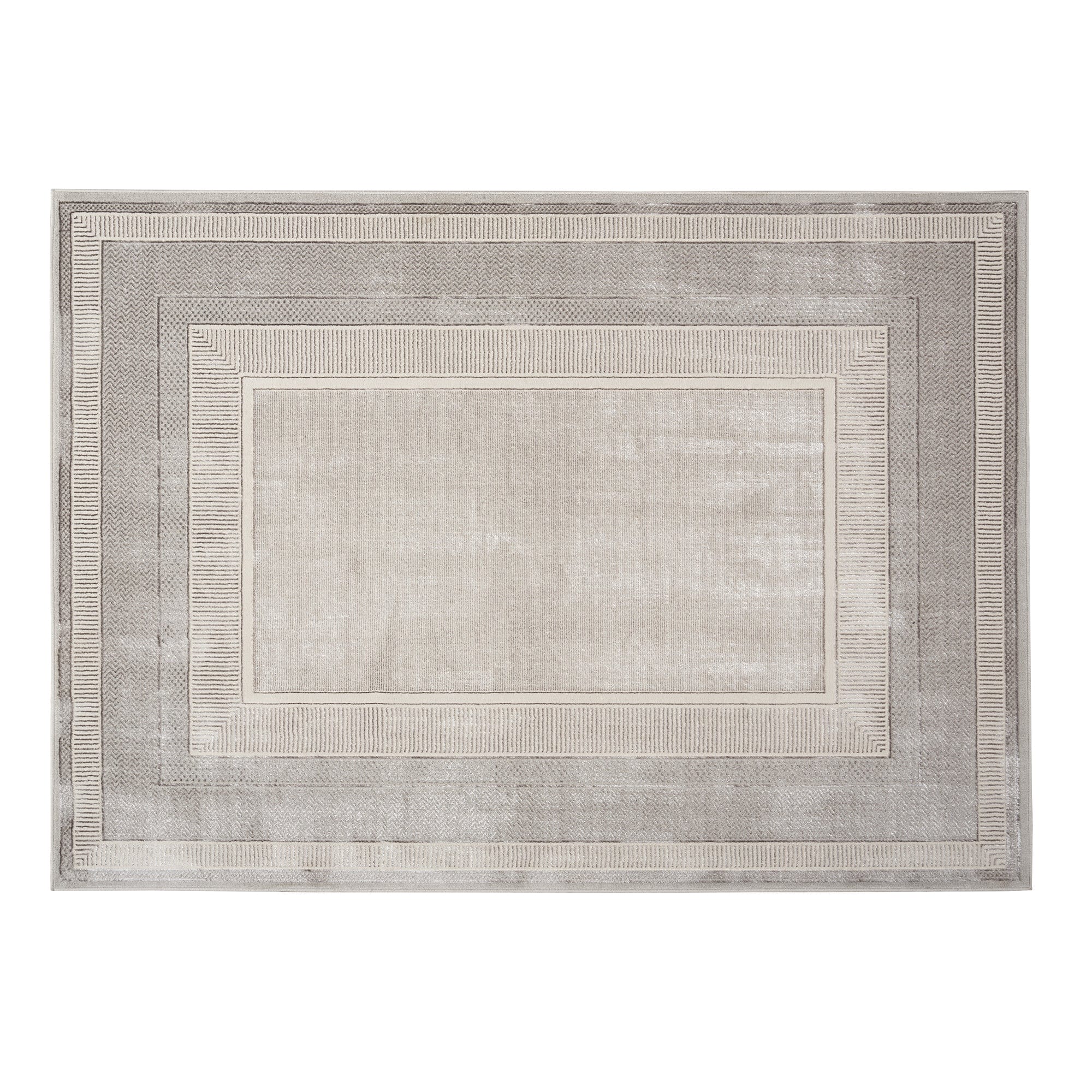 Glitz Rug GLZ07 Silver 274cm x 366cm