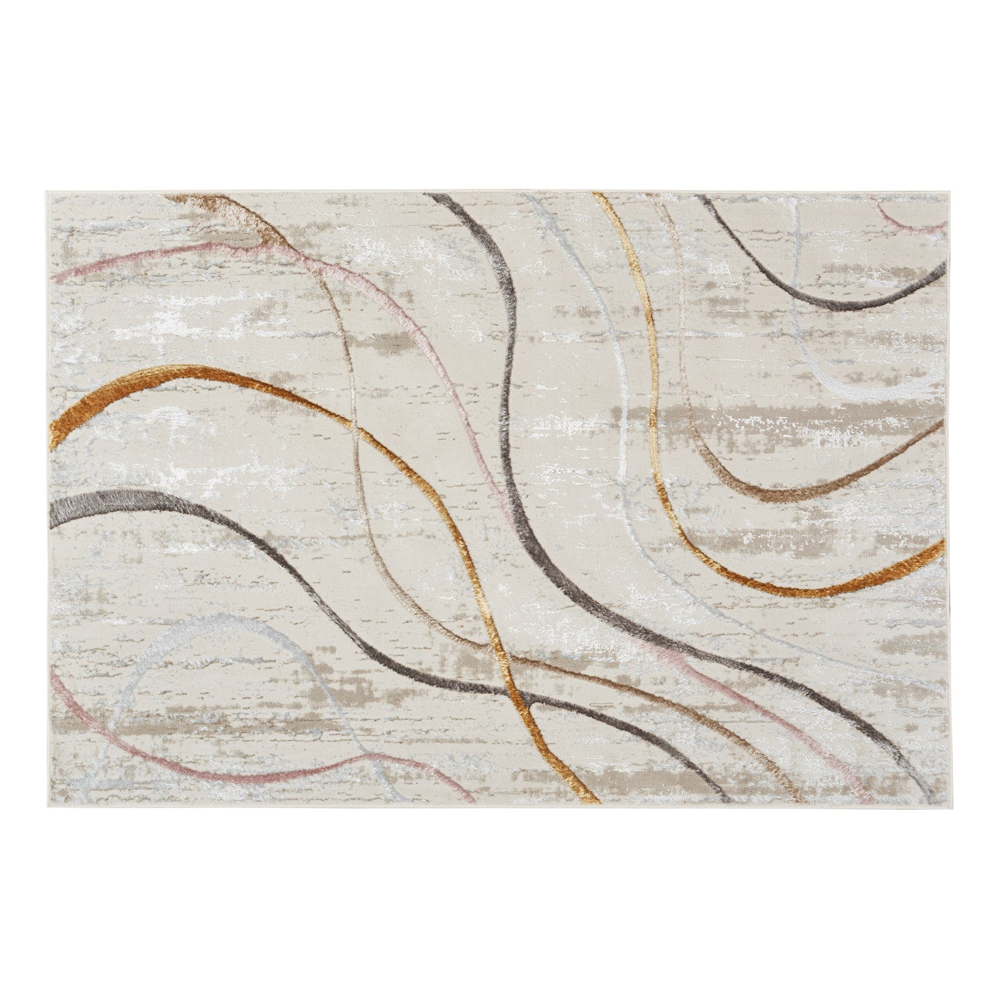 Glitz Rug GLZ01 Ivory Multi 119cm x 180cm