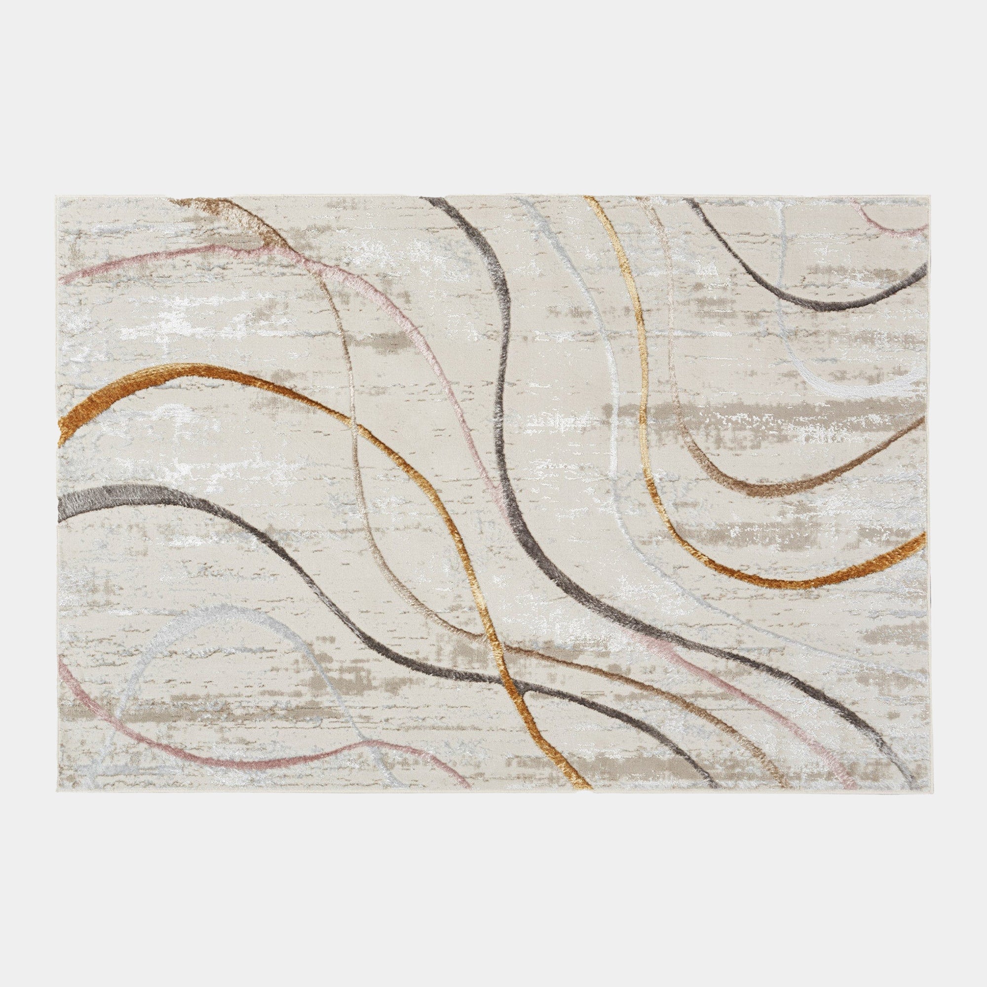 Glitz Natural - Patterned Rug Ivory Multi