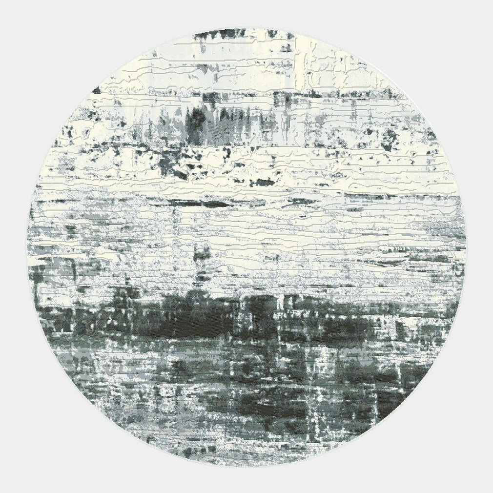 Galleria Green - Round Rug