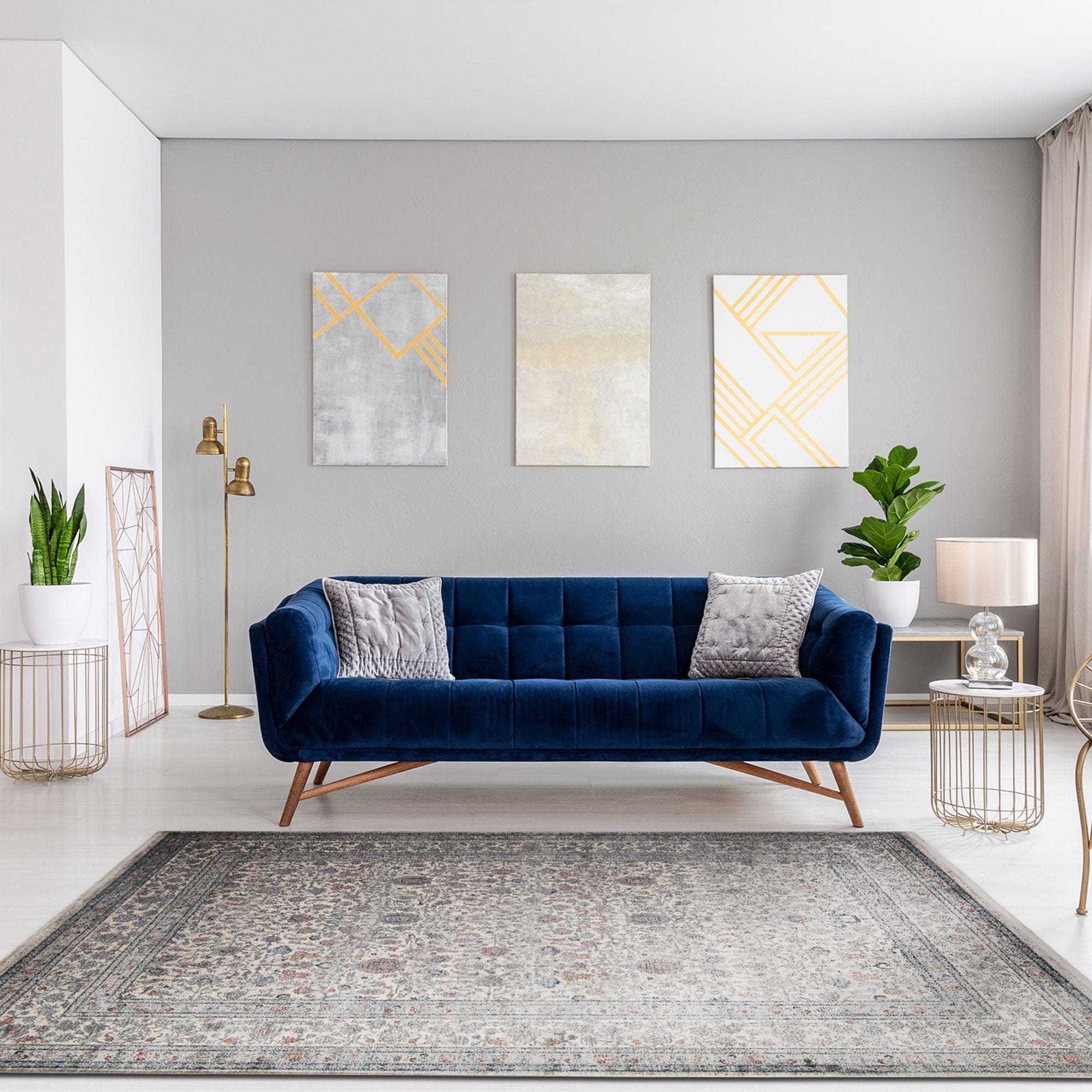 Heritage Sahah Abbas - Patterned Rug