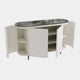 Tropez - Small 4 Door Sideboard, Ceramic Top