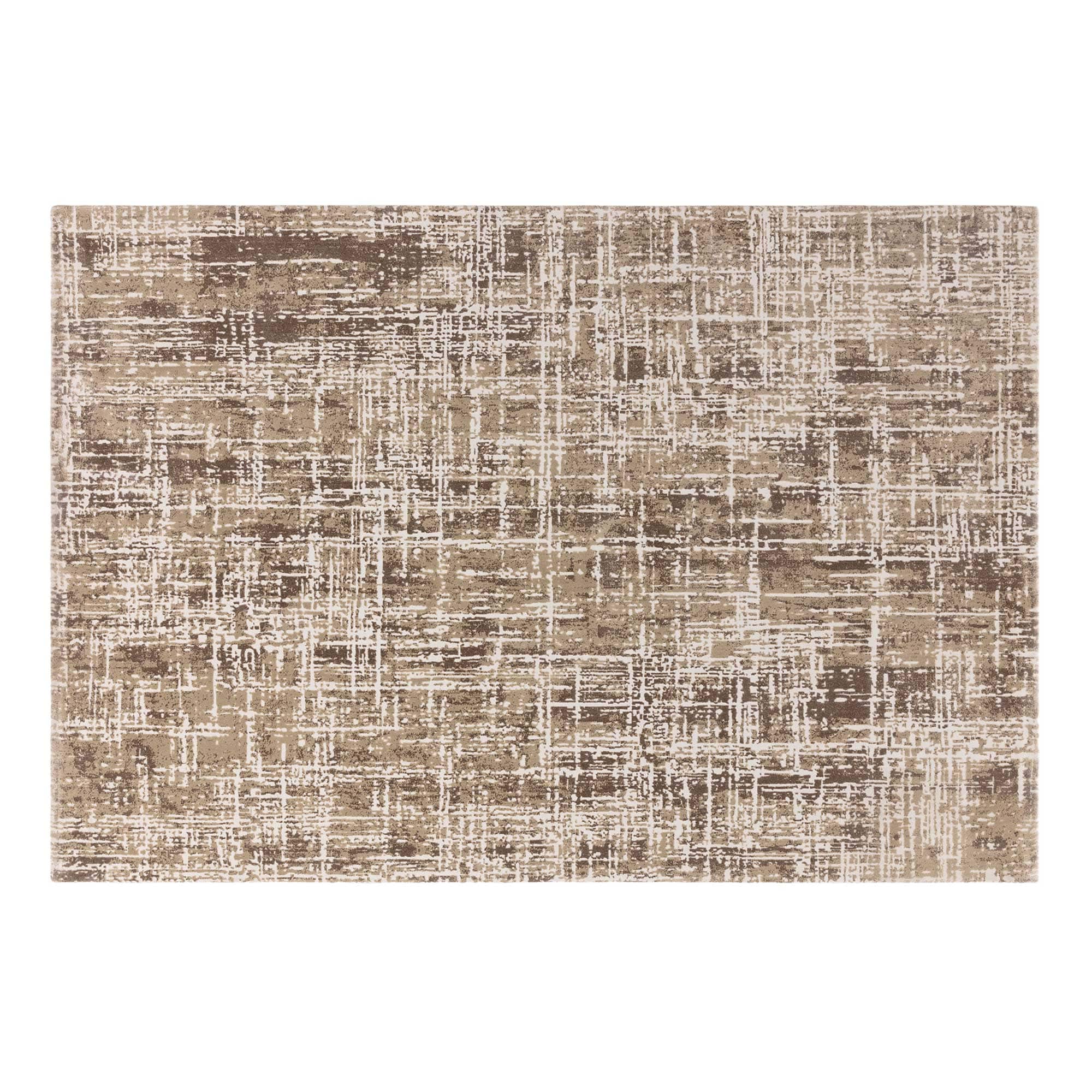 Kuza Abstract - Kuza Abstract Rug Beige 160cm x 230cm