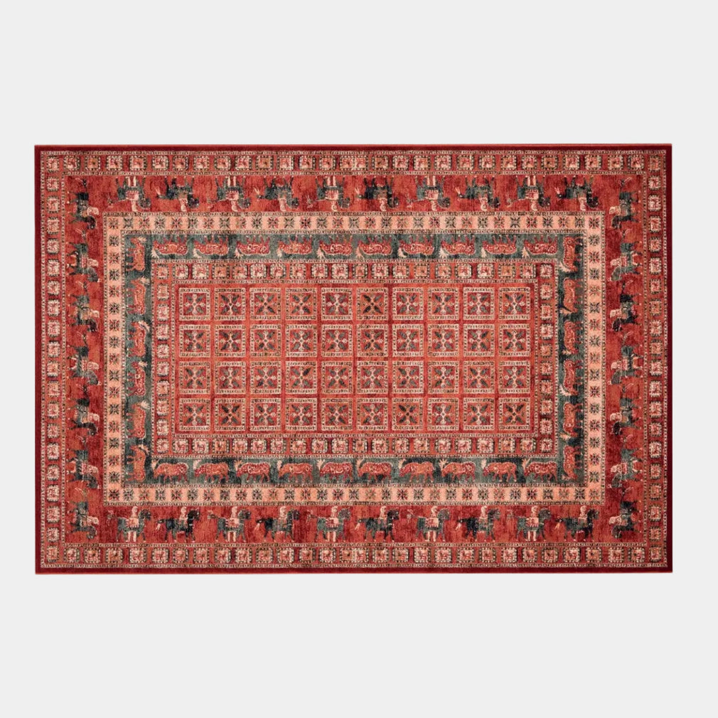 Kashqai 4301 - Wool Rug Red - 4301 300