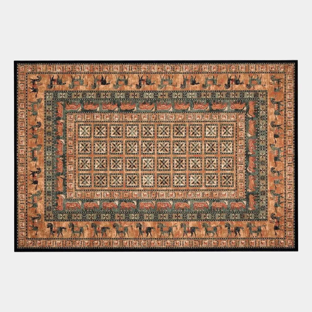Kashqai 4301 - Wool Rug Multi - 4301 500