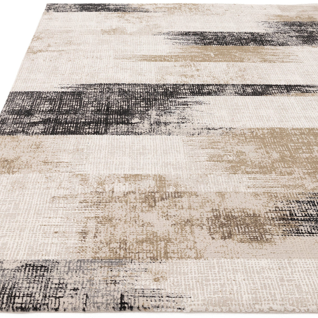 Kuza Lines Rug Beige 120cm x 170cm
