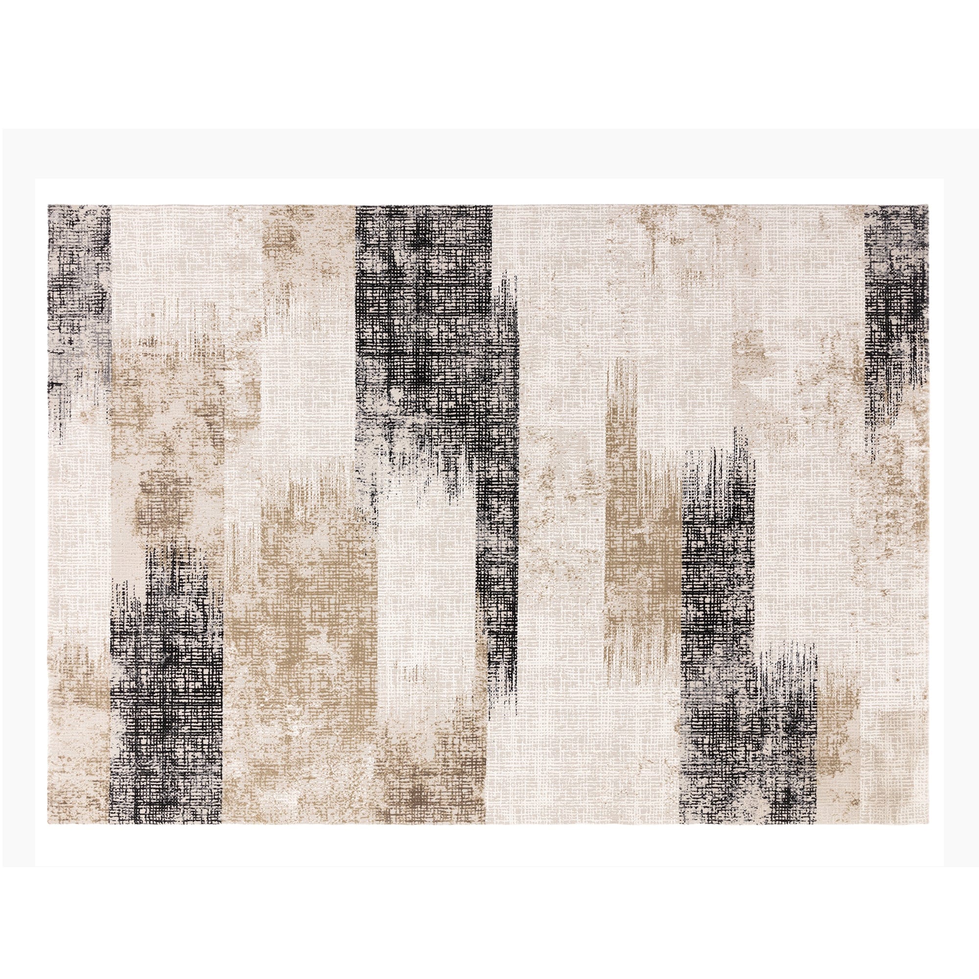 Kuza Lines Rug Beige 160cm x 230cm