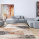 Kuza Lines Rug Terracotta 120cm x 170cm