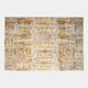 Kuza Portrait - Patterned Rug Gold