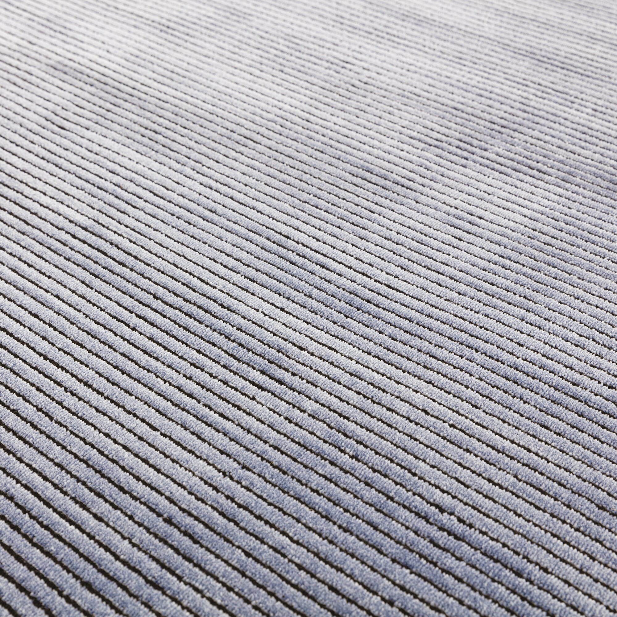 Kuza Plain Stripe Rug Navy 200cm x 290cm