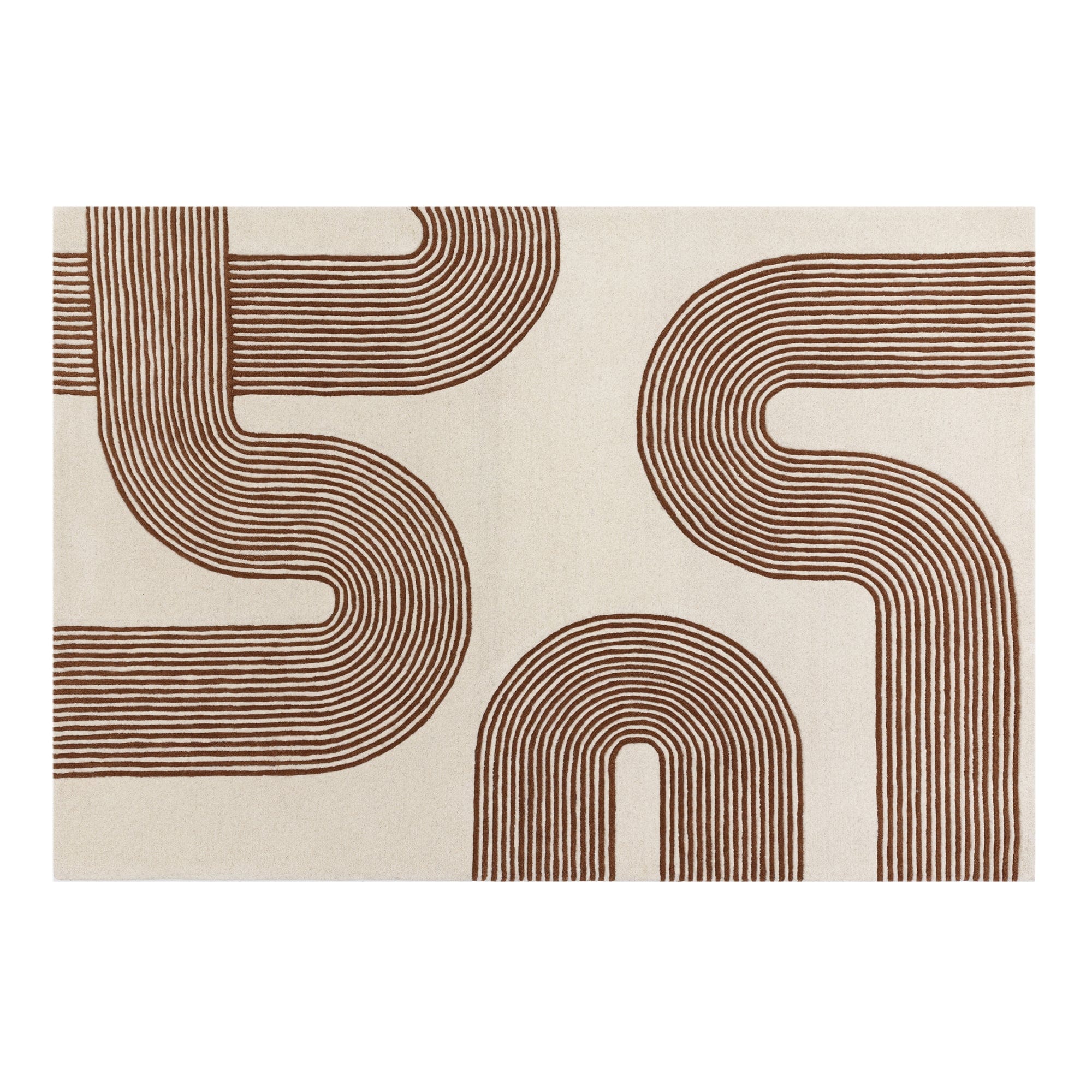 Matrix Arches Rug 85 Amber 160cm x 230cm