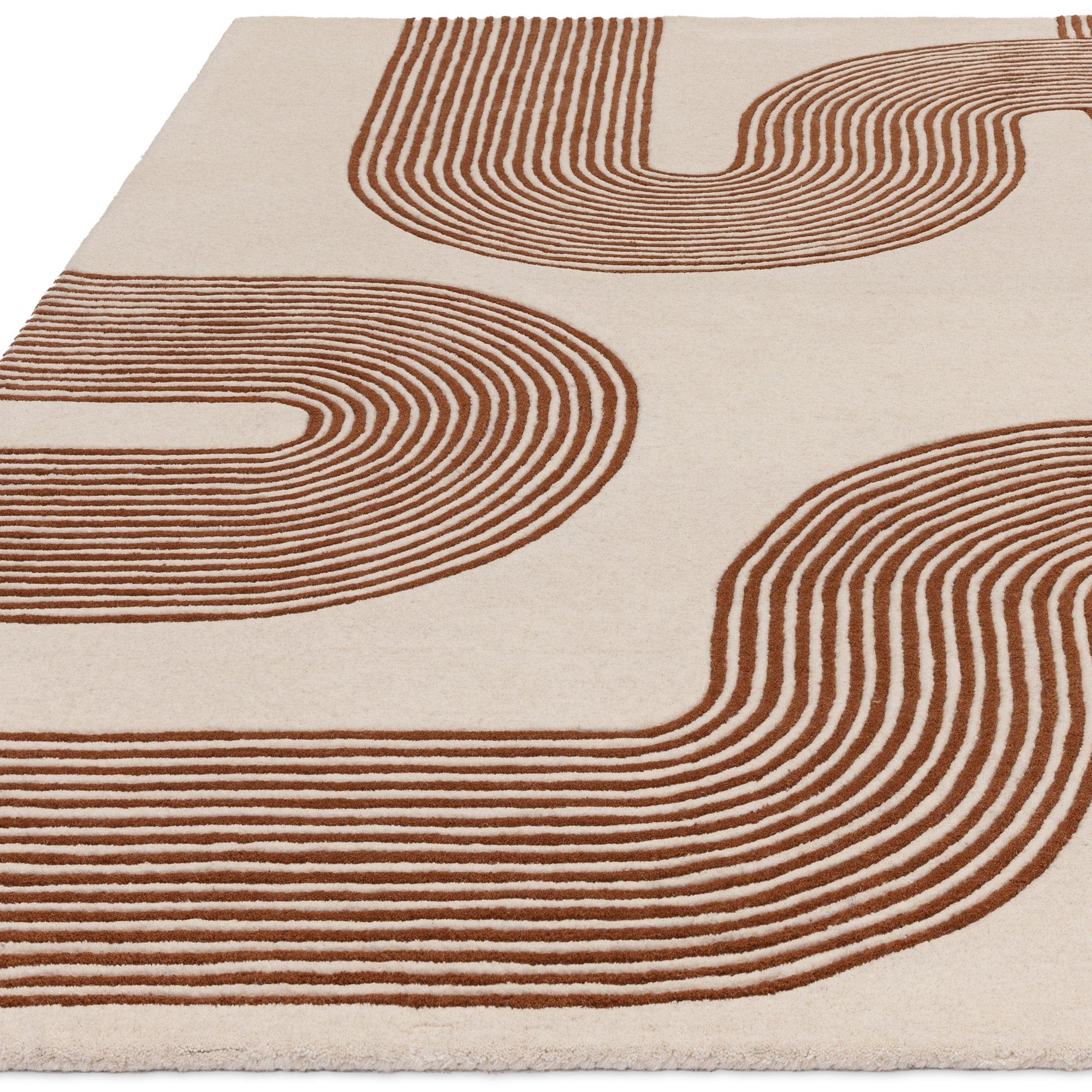 Matrix Arches Rug 85 Amber 160cm x 230cm