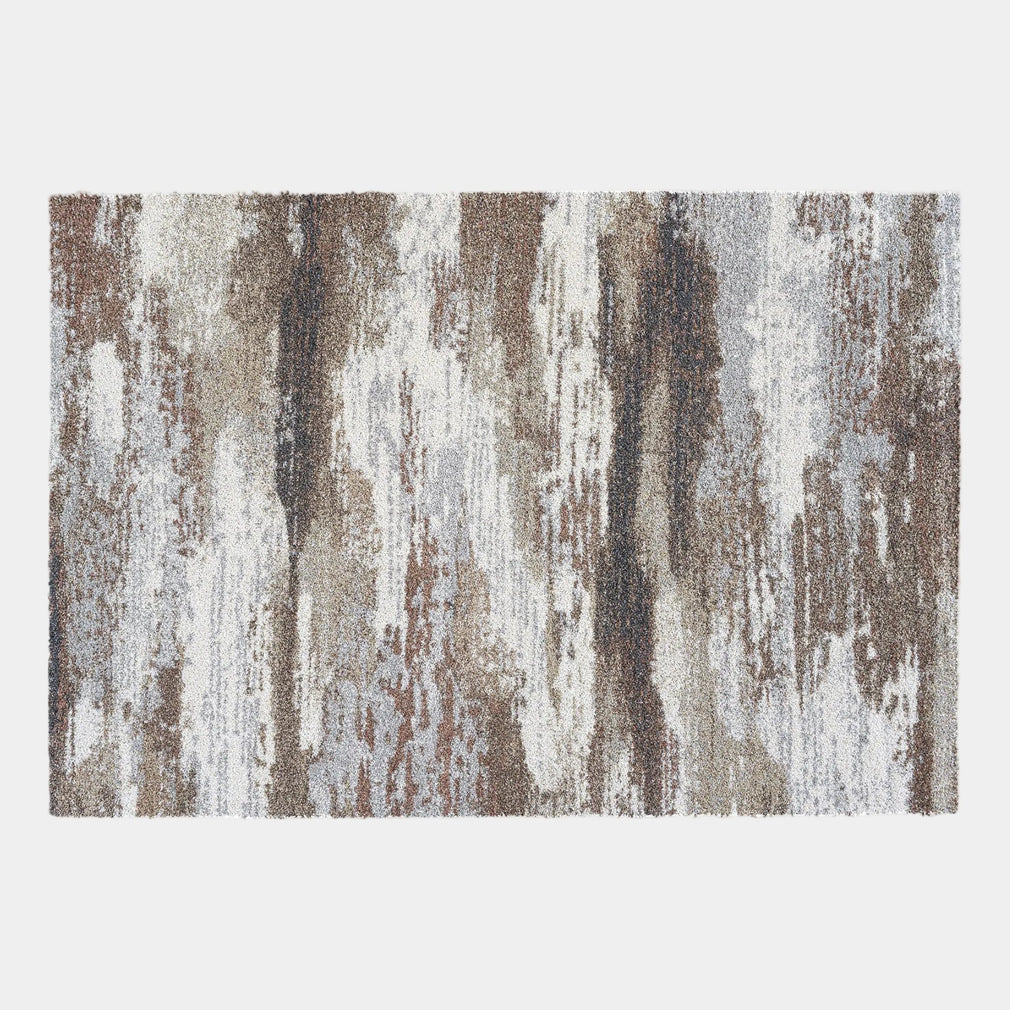 Mehari 023-0381 - Patterned Rug Brown - 6787
