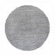 Mehari - Soft Round Rug 4248 Dark Grey