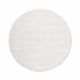 Mehari - Soft Round Rug 6268 White
