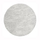 Mehari - Soft Round Rug 6248 Silver