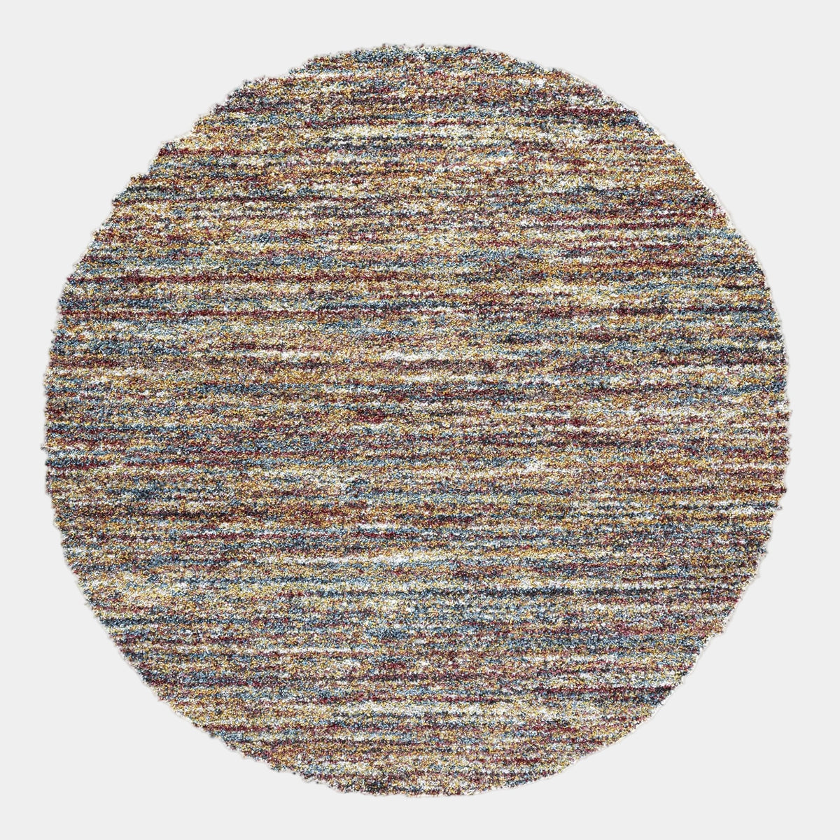 Mehari - Round Rug Red & Rust - 2959