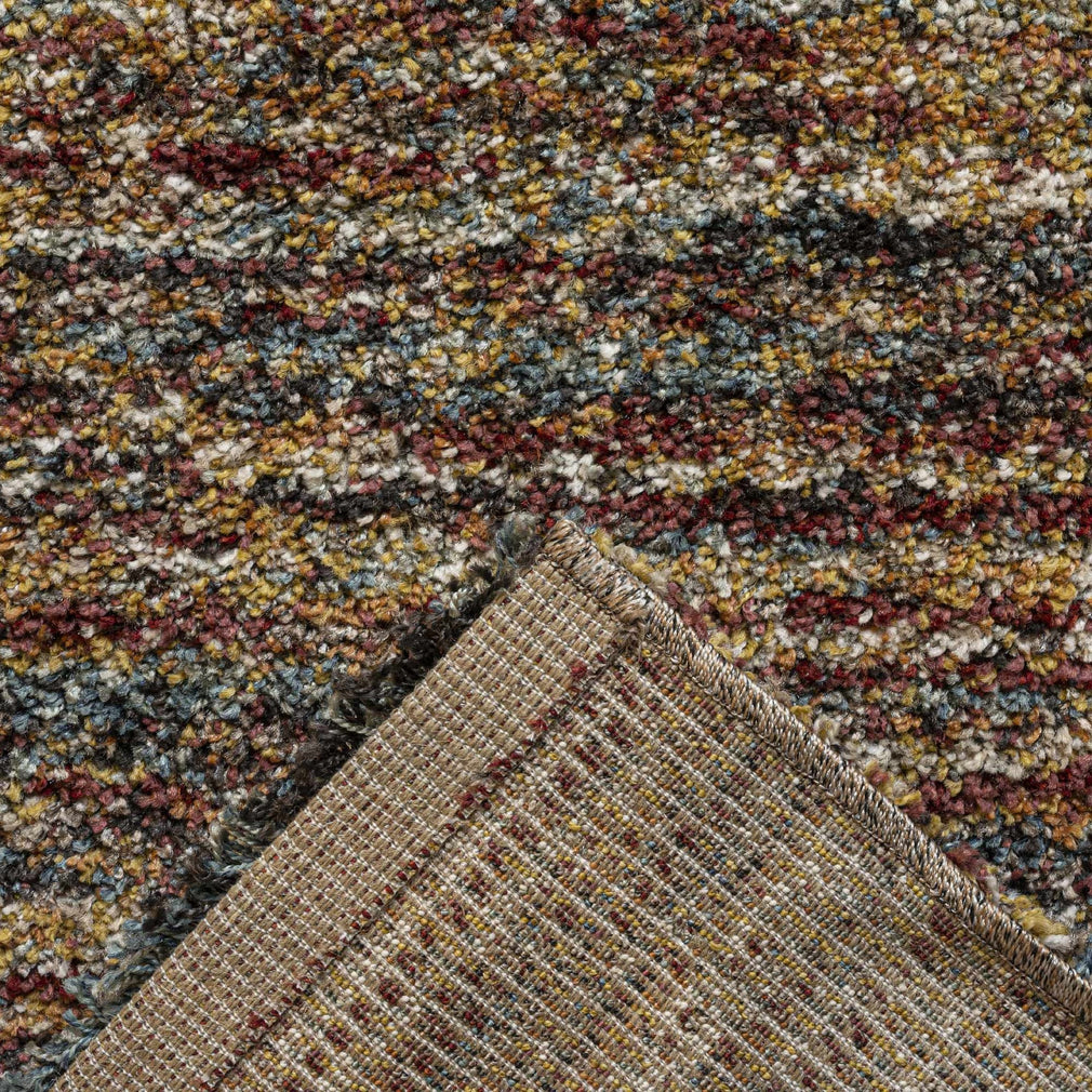 Mehari - Rug 023-0067-2959 Red/Rust Stripe 67 x 240cm